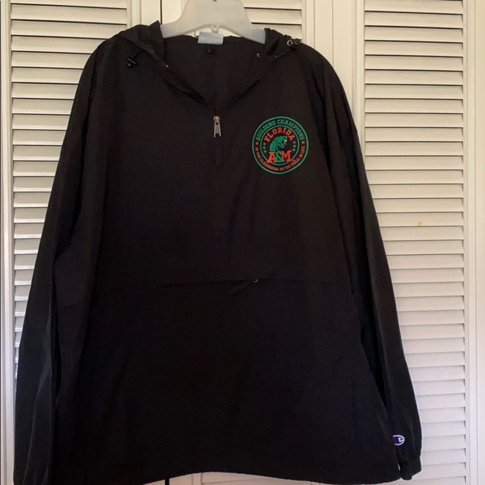 Florida A&M FAMU black windbreaker XXL jacket